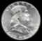 1961 ... BU  UNC ... Franklin Half Dollar