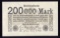200,000 Mark Note ... CU  UNC ... German Reichsbank
