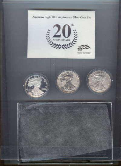 ASE 20th ANNIVERSARY COIN SET