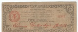 SERIES 1943C PHILIPPINE EMERGENCY CURRENCY