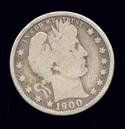 1900 ... Better Date ... Barber Quarter