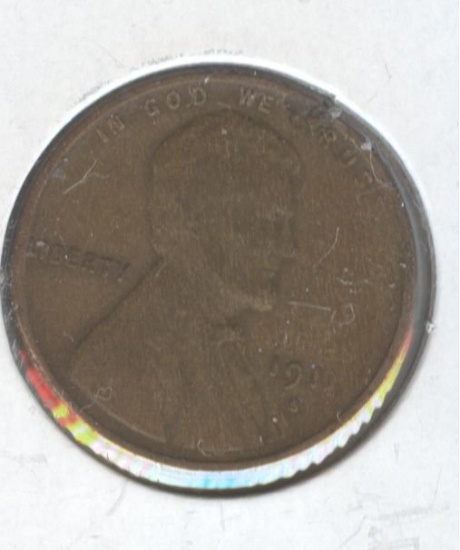 1911-S LINCOLN CENT