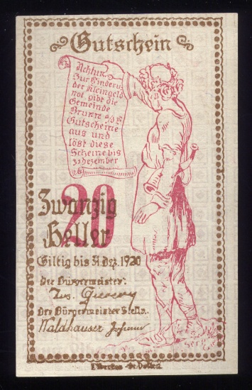Notgeld ... #17 ... UNC