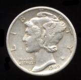 1942-D ... Better Grade ... Mercury Dime