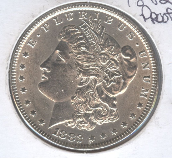 1882 MORGAN SILVER DOLLAR