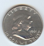 1961 FRANKLIN HALF PROOF