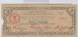 SERIES 1943C PHILIPPINE 5 PESO EMERGENCY ISSUE