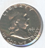 1961 FRANKLIN HALF PROOF