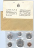 CANADIAN 6 COIN SILVER PL MINT SET