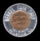 Belleview, IL ... Good Luck Encased Penny
