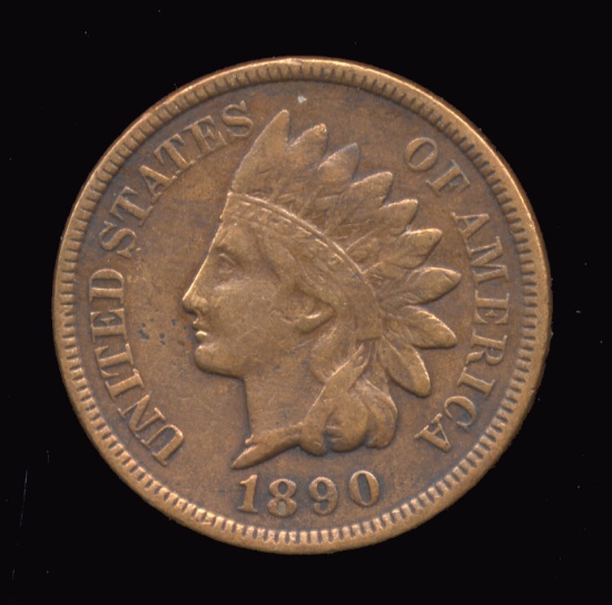 1890 ... Better Grade ... Indian Head Penny
