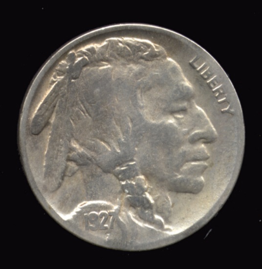 1927-D ... Better Date ... Buffalo Nickel