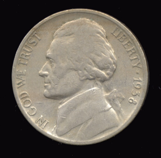 1938-S ... Semi Key Date ... Jefferson Nickel