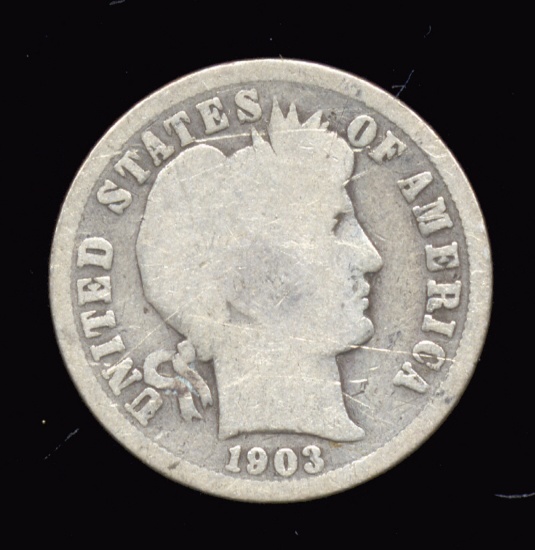 1903 ... Better Date ... Barber Dime