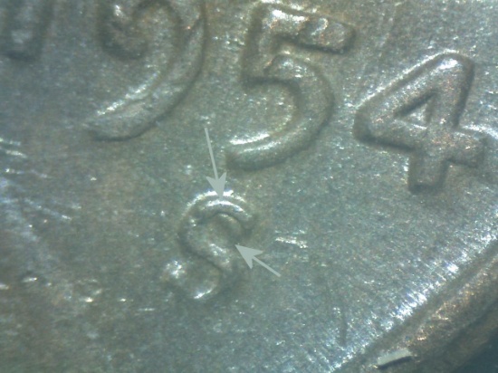 1954-S/S LINCOLN CENT