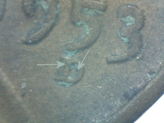 1953-D/D LINCOLN CENT