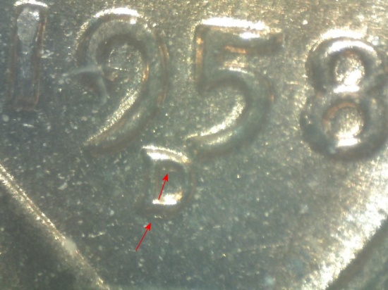 1958-D/D LINCOLN CENT