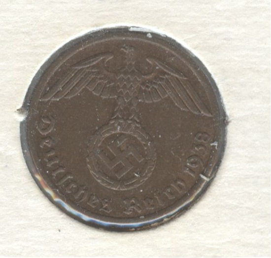 1938-A THIRD REICHS 1 pfg