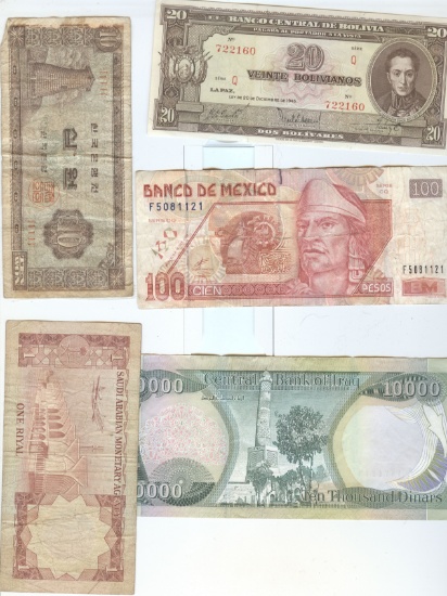 FOREIGN BANKNOTES