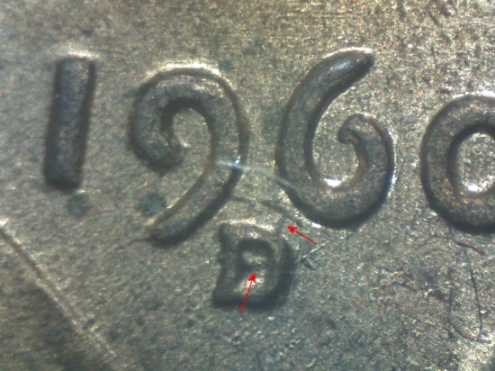1960-D/D SD LINCOLN CENT