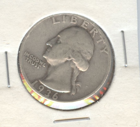1936-S WASHINGTON QUARTER