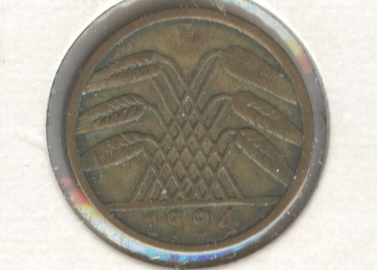 1924-E GERMANY 5pfg