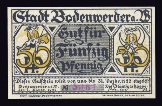 Notgeld ... #13 ... UNC