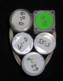 5 BU RED UNC ... Lincoln Penny Rolls