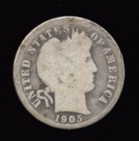 1905 ... Better Date ... Barber Dime