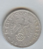 THIRD REICH 1944-F 50 pfg