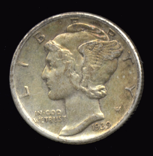 1939 ... Better Grade ... Mercury Dime