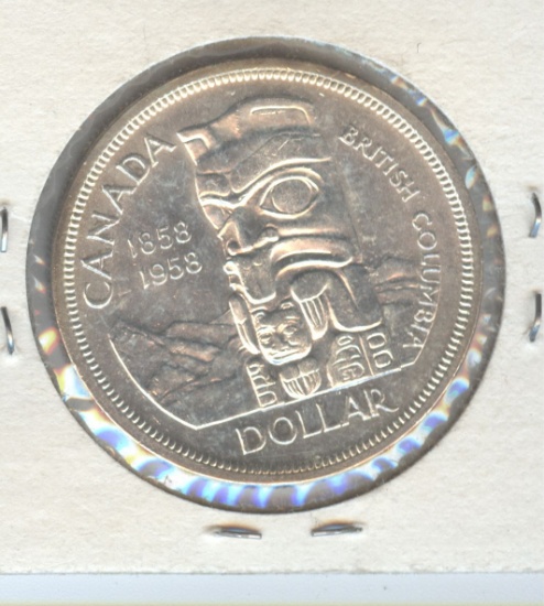 1958 CANADIAN SILVER DOLLAR