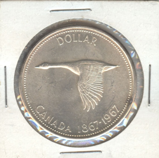 1967 CANADIAN SILVER DOLLAR