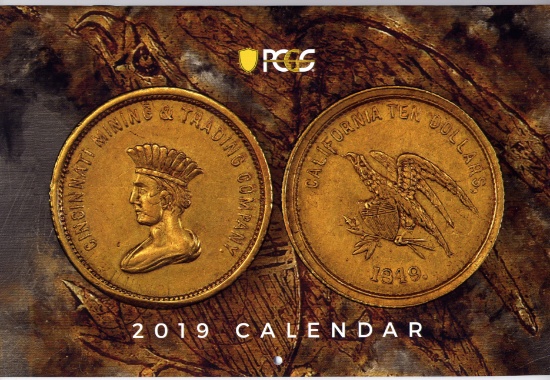 2019 PCGS Calendar ... SUPER Coin Pictures