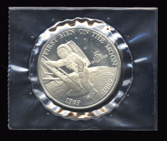 1989 ... $5 Man on the Moon Commemorative