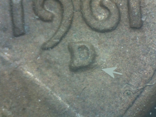 1961-D/D LINCOLN CENT