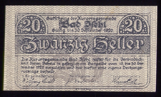 Notgeld ... #9 ... UNC