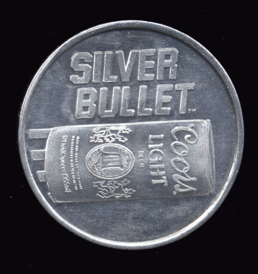 Coors Silver Bullet ... Token