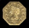 1857 ... 1/2 Dollar Cal Gold Coin