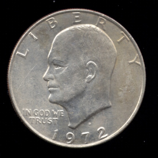 1972-D ... UNC ... Ike Dollar