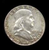 1951 ... CH BU  UNC ... Franklin Half Dollar
