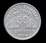 1944 ... 50 Centimes ... France