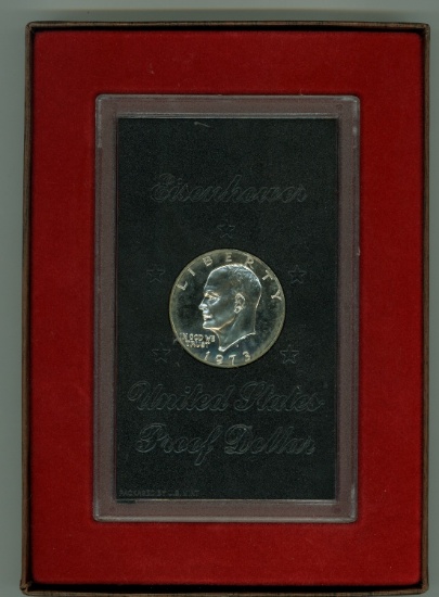 1973-S BROWN PACK SILVER PROOF IKE