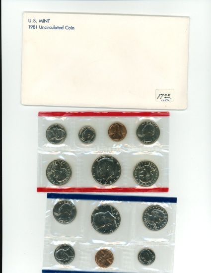 1981-P&D MINT SET