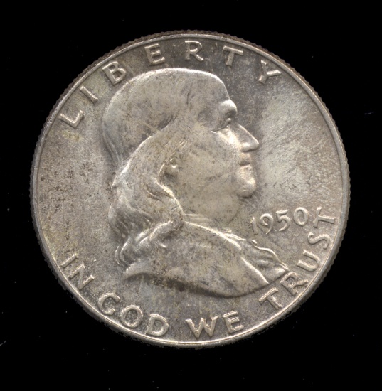 1950 ... UNC ... Franklin Half Dollar