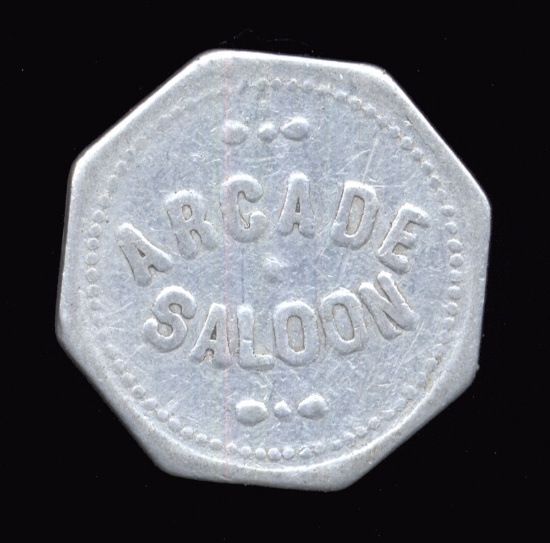 Arcade Saloon Token ... Good for 1 Drink