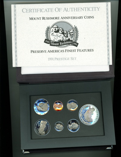 1991-S PRESTIGE PROOF SET