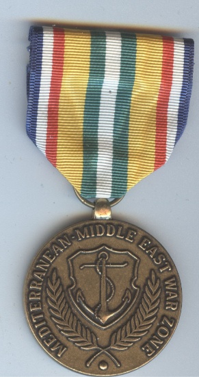 MERCHANT MARINE WAR ZONE MEDAL