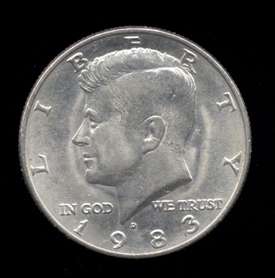 1983-D ... BU  UNC ... Kennedy Half Dollar
