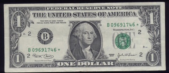 2003 ... $1 Star Note